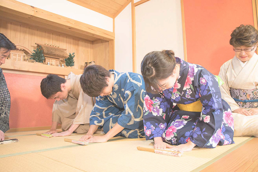 日舞初めての所作２